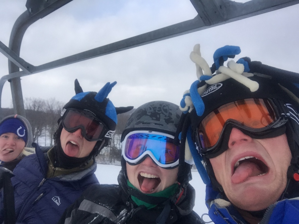 Skiing and snowboarding at Boyne Highlands in Michigan with the family